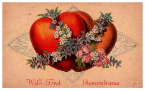 Valentine , Hearts , With Fond Remembrance