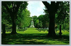 Civil War  Antietam National Cemetery   Sharpsburg  Maryland  Postcard