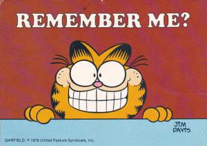 Jim Davis Garfield Remember Me