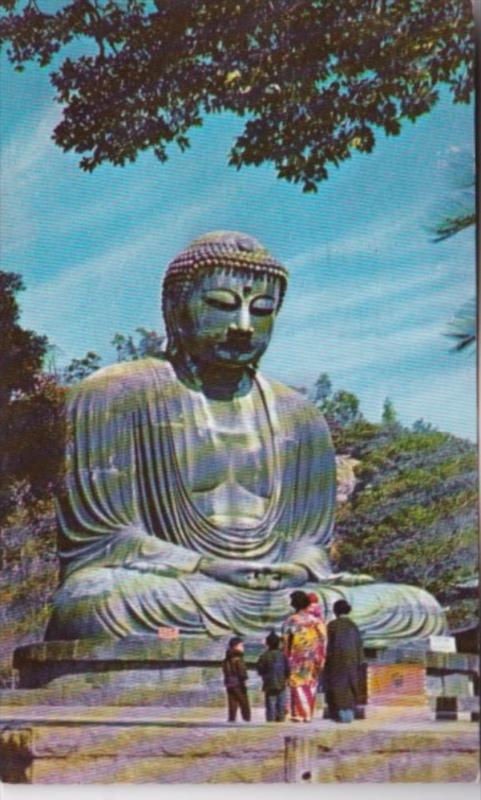 Buddha At Kamakura Kanagawa Prefecture Japan 1955