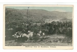 VT - Wardsboro. Bird's Eye View   (stray ink line on front)