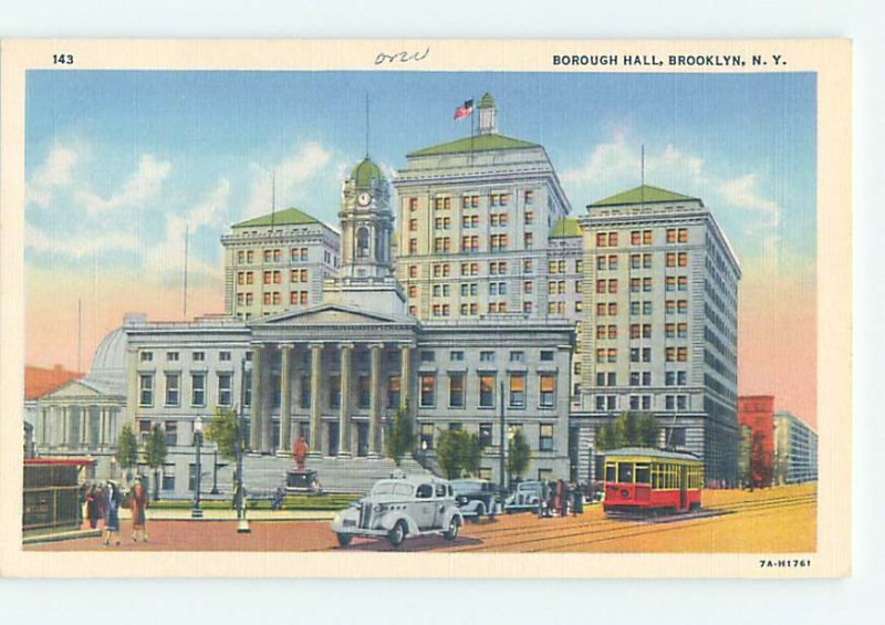 Linen BOROUGH HALL BUILDING Brooklyn - New York City New York NY AE8653