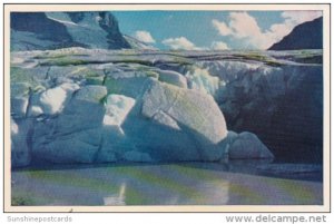 Canada Ice Front Athabasca Glacier Alberta