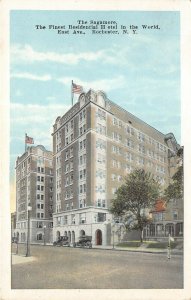 Rochester New York 1920s Postcard The Sagamore Residential Hotel