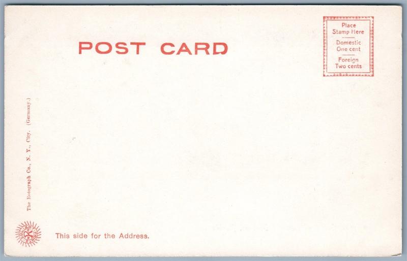 FLORIDA SEMINOLE INDIANS UNDIVIDED ANTIQUE POSTCARD