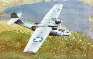 The Navy's Long Distance Bomber, the Catalina PBY Postcard