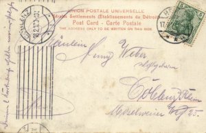 straits settlements, SINGAPORE, Native Fortune Teller (1907) Postcard