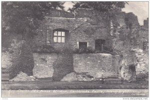 ISLE OF WIGHT, England, 1900-1910's; King Charles 1st Prison Window, Carisbro...