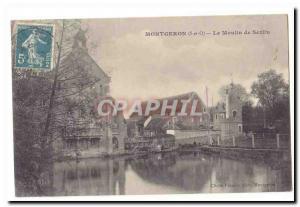 Montgeron Old Postcard The mill Senlis