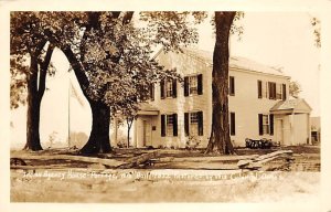 Indian Agency House Real Photo Portage WI 