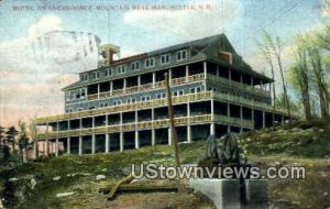 Hotel, Uncanoonuc Mountain in Manchester, New Hampshire