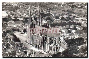 Modern Postcard Chartres Cathedrale L E T