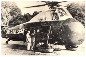 Helicopter  Premier Khrushshev , President Eisenhower