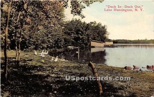 Duck In Duck Out - Lake Huntington, New York NY  