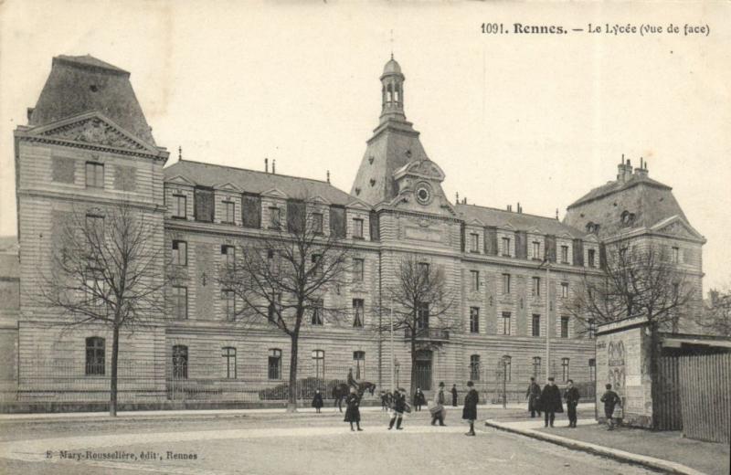 CPA RENNES - Le Lycée (112058)