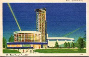 1939 New York World's Fair The Glass Center Building 1939