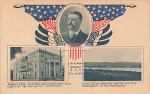 President Theodore Teddy Roosevelt, Little Rock Arkansas Scottish Rite Building