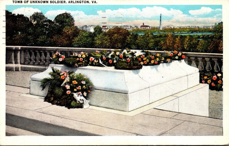 Virginia Arlington Tomb Of Unknown Soldier 1935