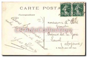 Postcard Old Wood Meudon Clamart dolmens