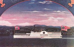 Metamora Side-Wheel Steamer - James Bard Painting at Shelburne Museum, Vermont