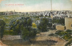 Bethlehem panorama partial view vintage postcard