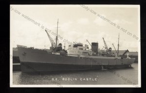 UC128 - Union Castle Cargo Ship - Roslin Castle - postcard by B Feilden