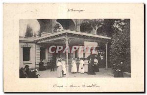 Royat les Bains - Source Saint Marc - Old Postcard