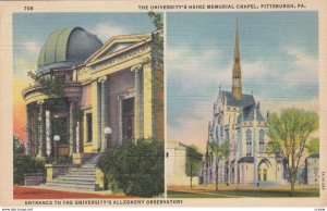 PITTSBURGH , Pennsylvania , 1930-40s ; University Alleghany Observatory