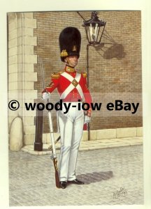 su1431 - Scots Guards - Colour Sergeant , 1832 - artist Bryan Fosten - postcard 