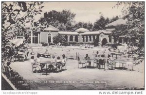 New York Saratoga Springs Swining Pool At New York State Spa Artvue