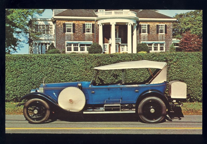 Sandwich, Massachusetts/MA/Mass Postcard, Heritage Plantation, 1922 Rolls Royce