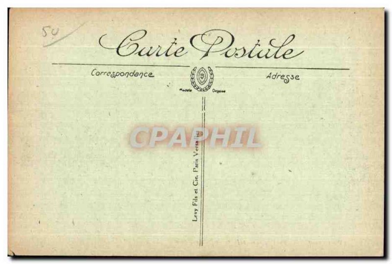 Old Postcard Avranches Establishment Institute Notre Dame