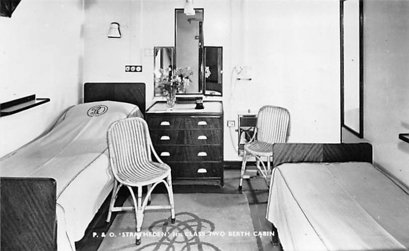 Strathden  Berth Cabin Strathden , P & O Steamship Company View image 