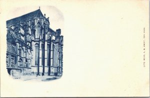 Netherlands Utrecht The Dom Church Vintage Postcard B119