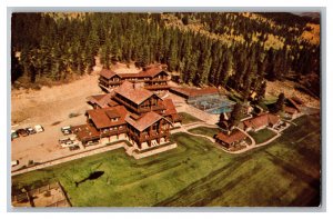 Postcard CO Little King Ranch Granby Colorado Aerial View