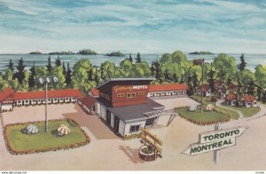 GANANOQUE, Ontario, Canada, 1940-60s; Gateway Motel, 1000 Islands