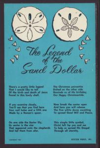 Legend of the Sand Dollar Postcard