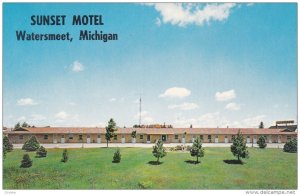 Sunset Motel, U.S. Highway 2 and 45, WATERSMEET, Michigan, 40-60´s