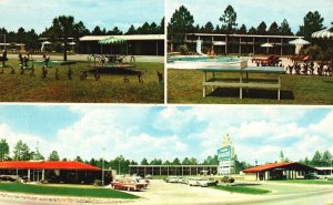 1967 Howard Johnson's Motor Lodge & Restaurant Folkston Georgia Posted Postcard