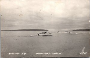 Real Photo Postcard Munising Bay in Munising, Michigan~138851