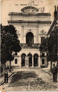 CPA MELUN Le Theatre (1299772)