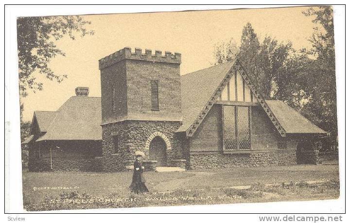 Exterior, St. Paul's Church, Walla Walla,Washington,00-10s