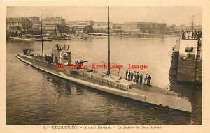 French Navy, Marine Militaire, Cherbourg, Submarine, Becquemin No 8