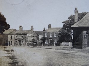 Lancashire FRECKLETON The Green c1920 RP Postcard by Evans of Preston