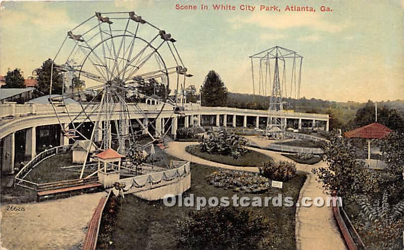 Scen in the White City Park Atlanta, Georgia, GA, USA Unused 