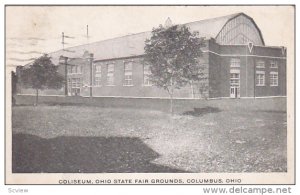 Coliseum, Ohio State Fair Grounds, Columbus, Ohio, PU-1919