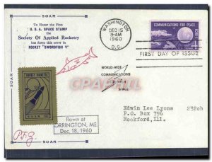 Letter United States Washington Rocket thumbnail Rockford Orrington December ...