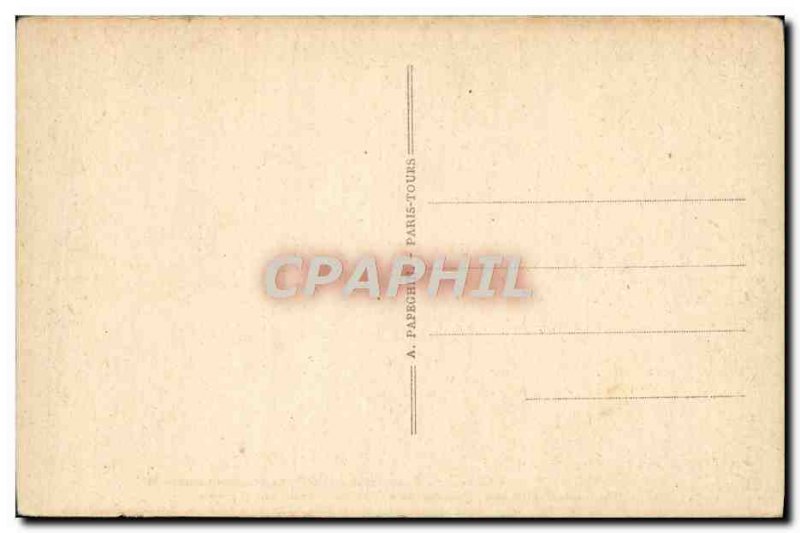 Old Postcard Cheverny Chateau