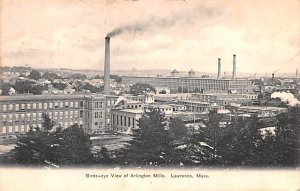 Bird's -Eye View of Arlington Mills Lawrence, Massachusetts MA  