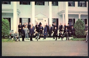 PEI CHARLOTTETOWN The Fathers of Confederation 1964 Government House - Chrome